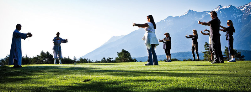 Pratique du QiGong en groupe