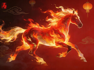 Année 2026: Cheval de feu yang